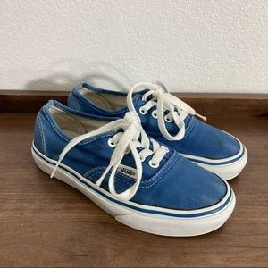 Vans authentic blue white